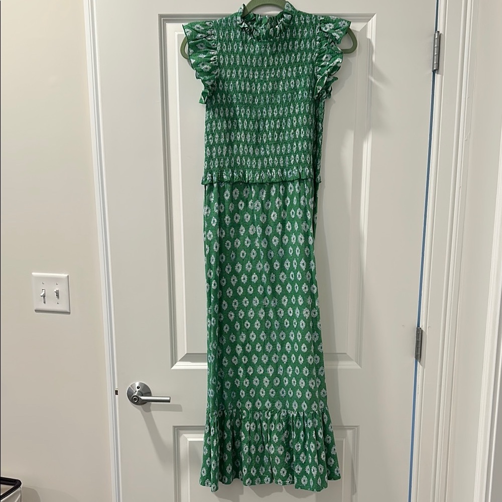 Anna Cate Block Print Dress XS